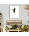 Canvas painting - Green leaf nature botany | FEEBY
