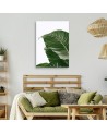 Canvas painting - Green leaf nature botany | FEEBY