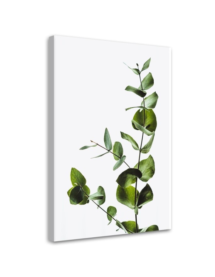 Canvas painting - Green twig nature | FEEBY