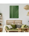 Canvas painting - Banana leaf on a macro scale | FEEBY