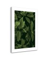 Canvas painting - Green leaves | FEEBY