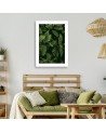 Canvas painting - Green leaves | FEEBY