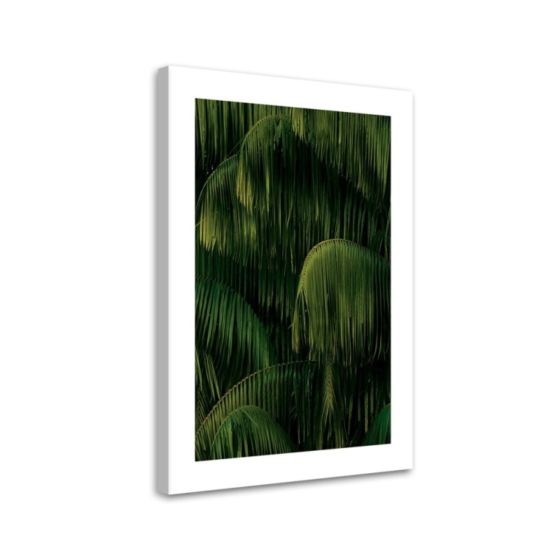 Canvas painting - Palm trees after the rain | FEEBY