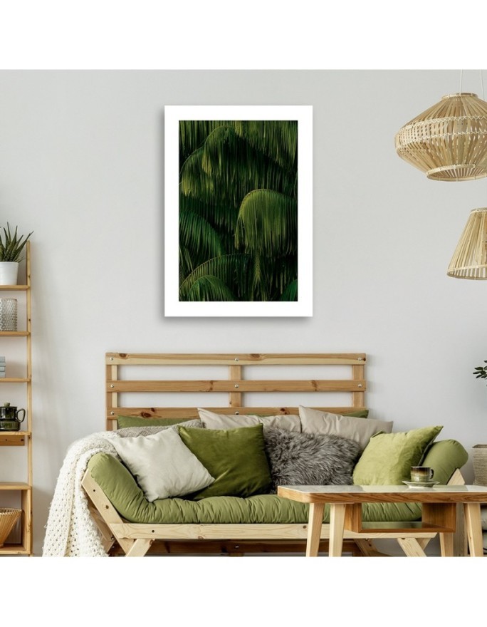 Canvas painting - Palm trees after the rain | FEEBY