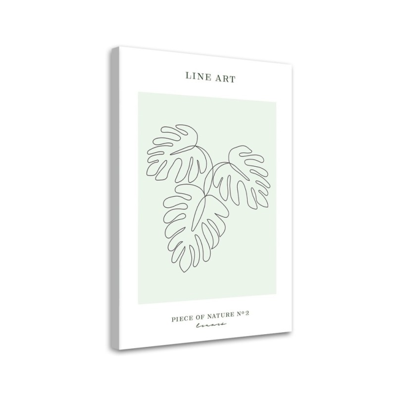 Canvas painting - Leaf | FEEBY