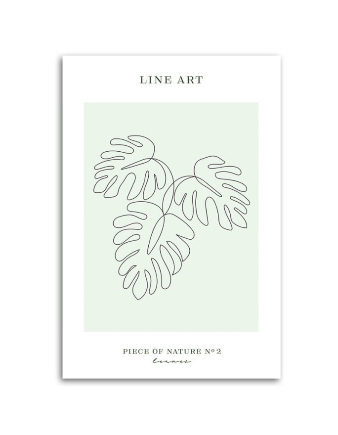 Canvas painting - Leaf | FEEBY