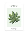 Canvas painting - Green leaf | FEEBY