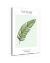 Canvas painting - Green leaf | FEEBY