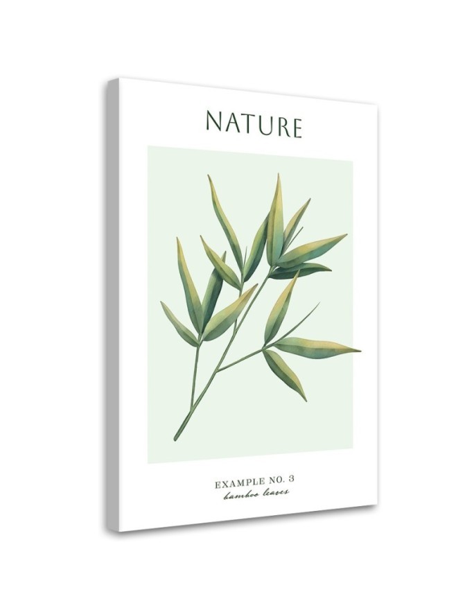Canvas painting - Bamboo leaves | FEEBY