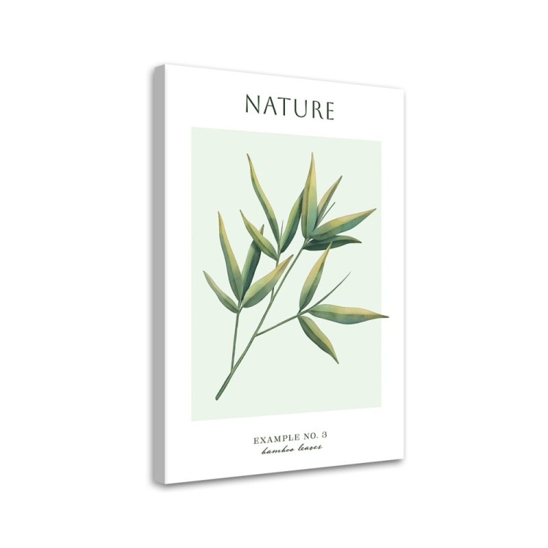 Canvas painting - Bamboo leaves | FEEBY