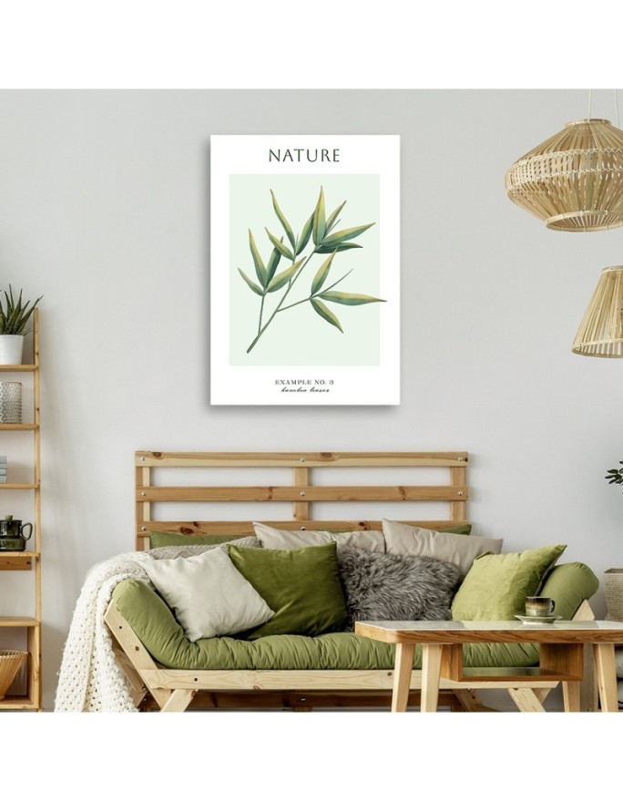 Canvas painting - Bamboo leaves | FEEBY