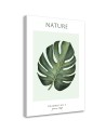 Canvas painting - Green leaf | FEEBY