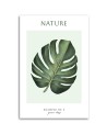 Canvas painting - Green leaf | FEEBY
