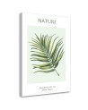 Canvas painting - Green leaf | FEEBY