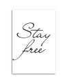 Canvas painting - Inscription Be free | FEEBY