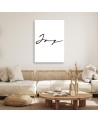Canvas painting - Inscription Joy | FEEBY