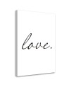 Canvas painting - Inscription Love | FEEBY