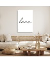 Canvas painting - Inscription Love | FEEBY