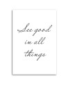 Canvas painting - Inscription See the good in everything | FEEBY