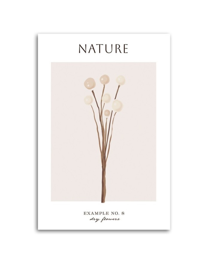 Canvas painting - Dried flower | FEEBY