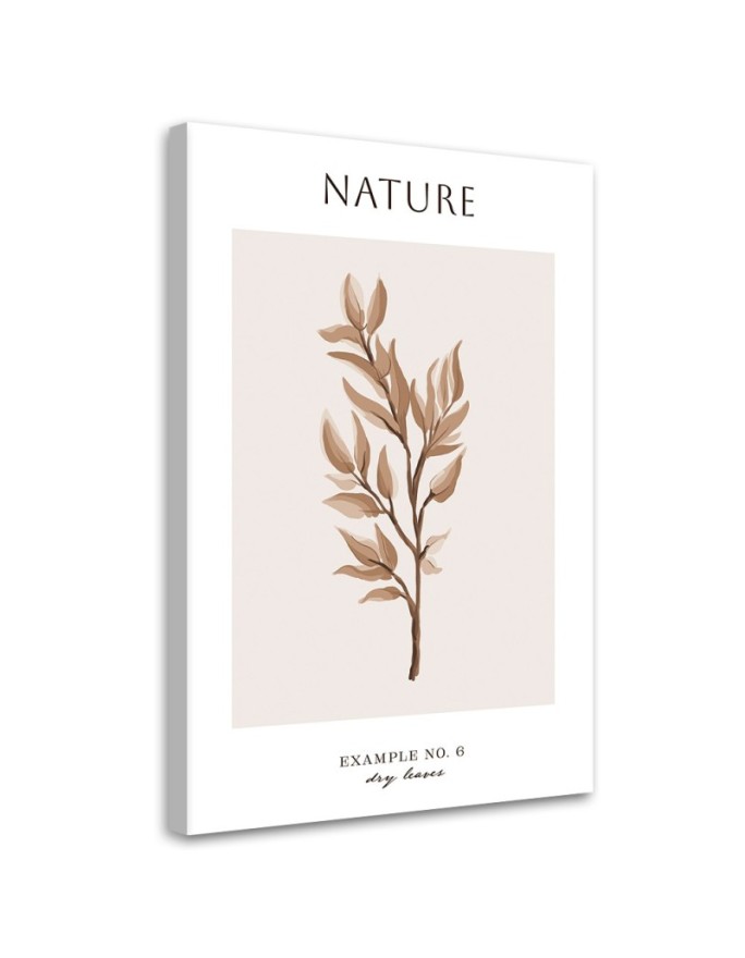 Canvas print Dry leaves -...