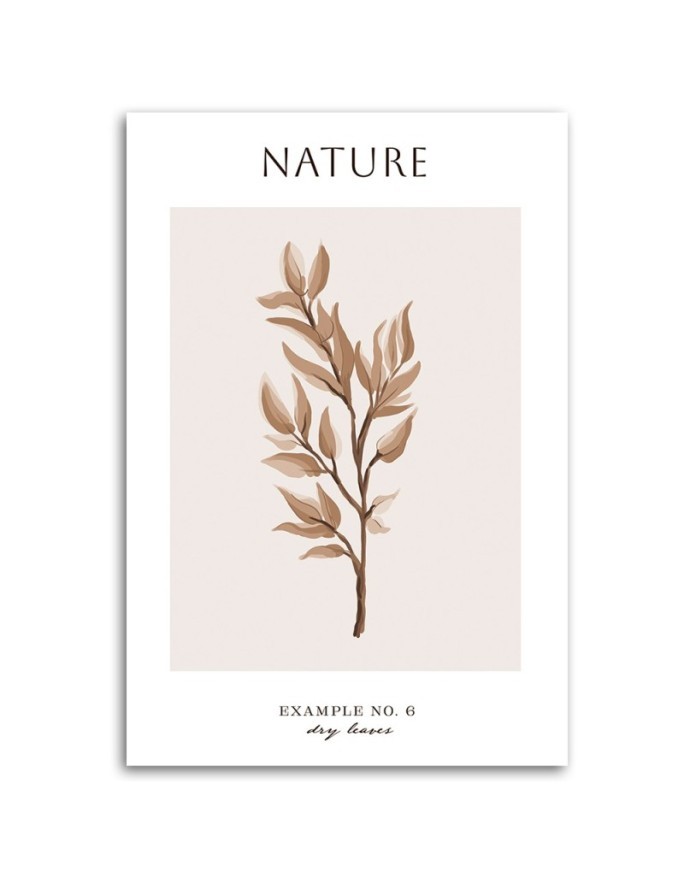 Canvas painting - Dried leaves | FEEBY