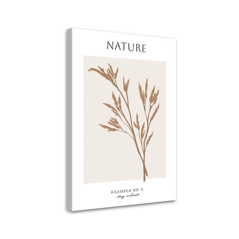 Canvas painting - Dried wheat | FEEBY