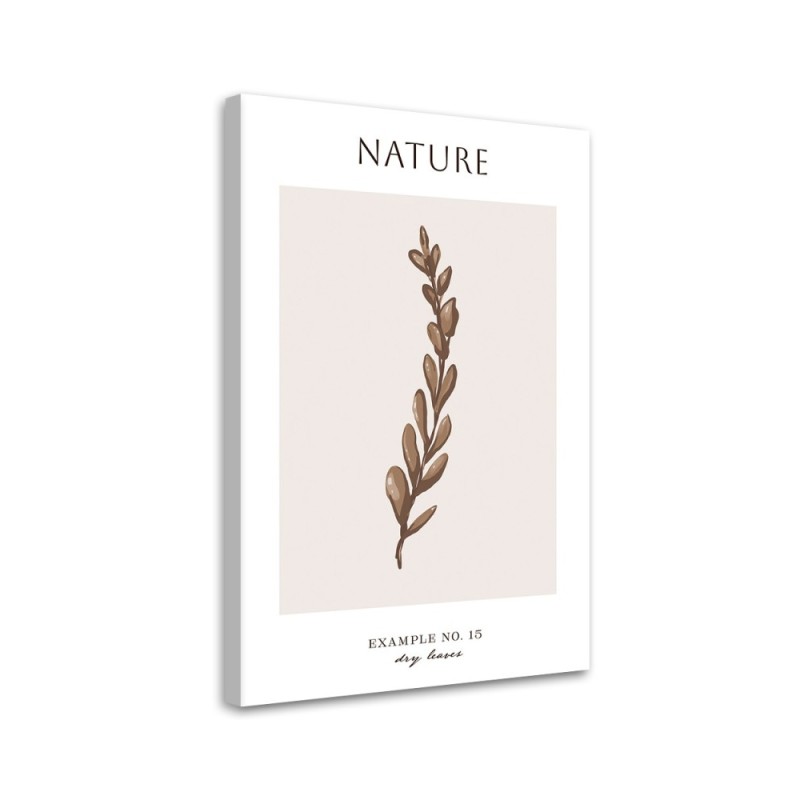 Canvas painting - Dried leaves | FEEBY