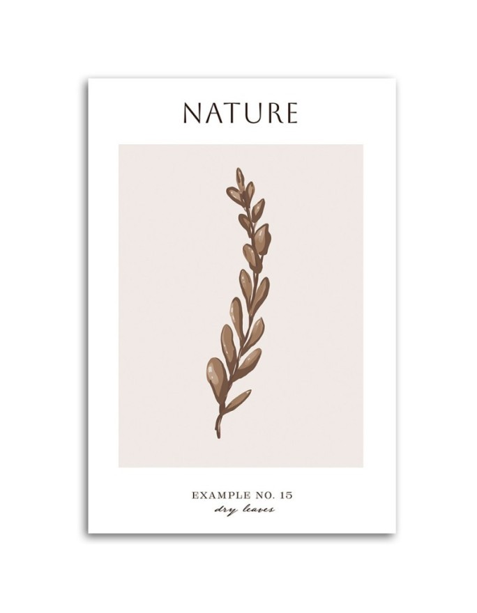 Canvas painting - Dried leaves | FEEBY