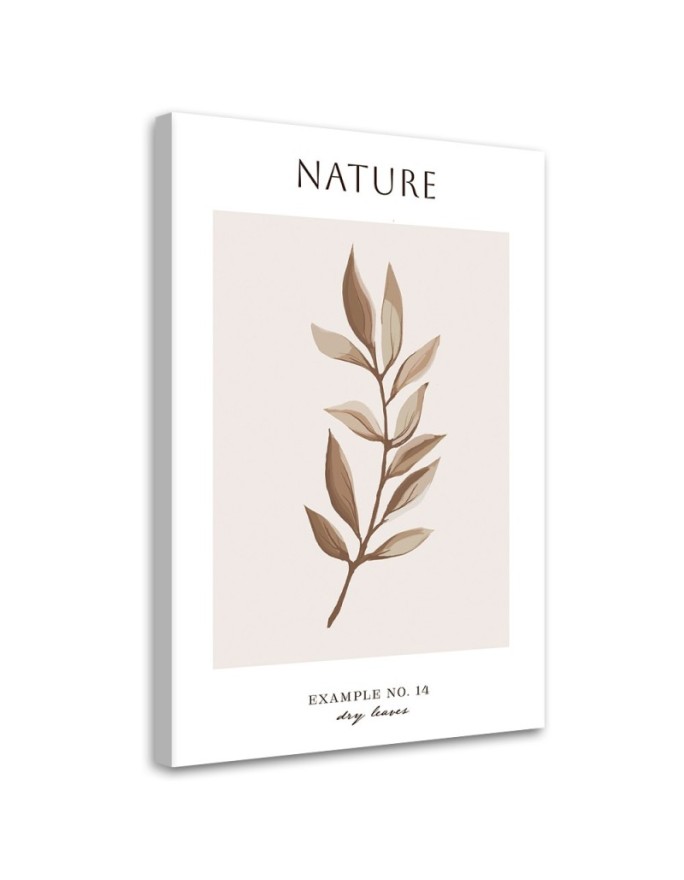 Canvas print Dry leaves -...