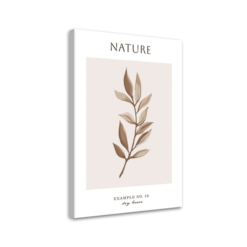 Canvas painting - Dried leaves | FEEBY