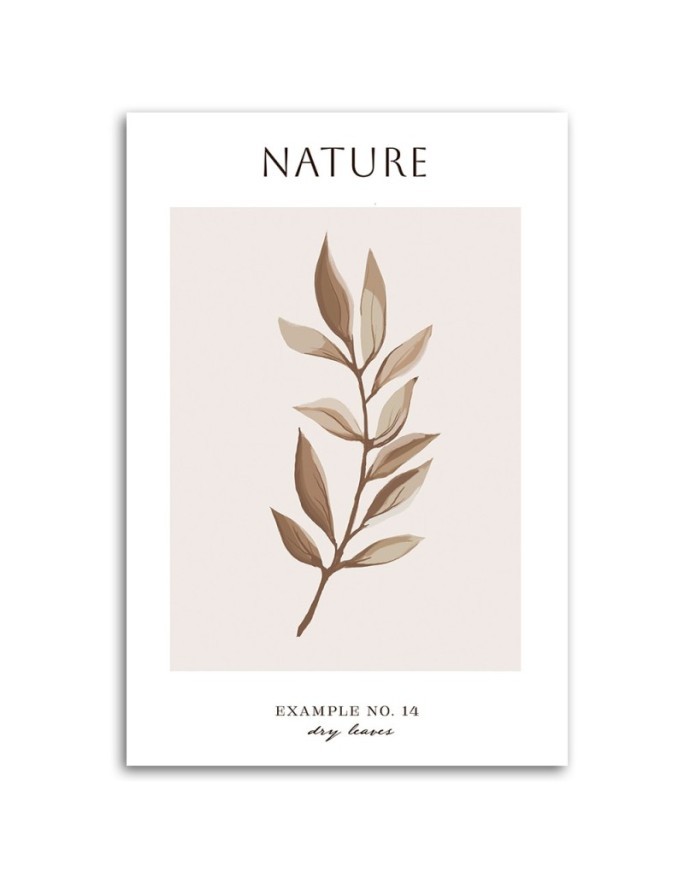 Canvas painting - Dried leaves | FEEBY