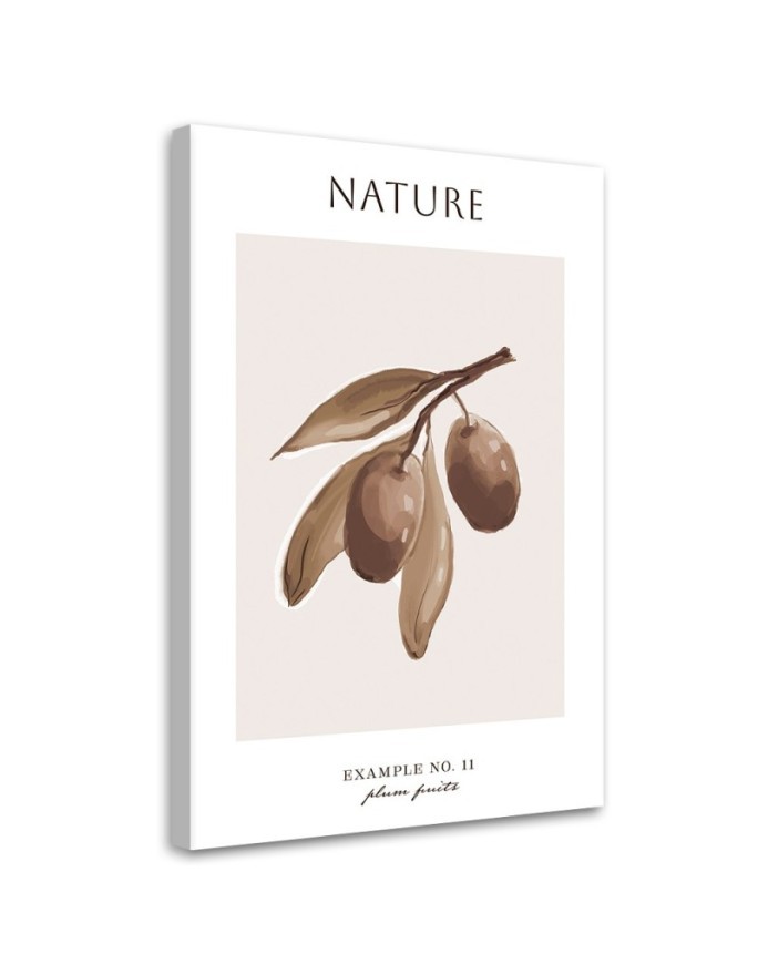 Canvas painting - Plum fruit | FEEBY