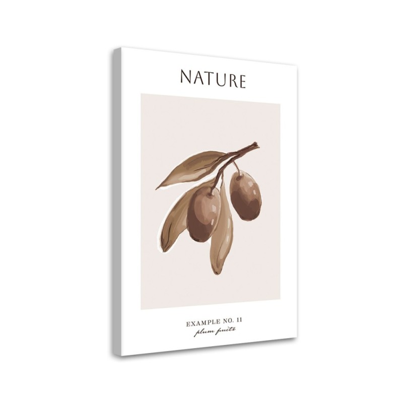 Canvas painting - Plum fruit | FEEBY
