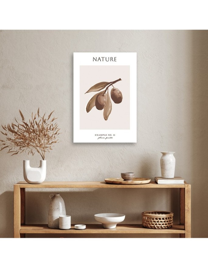 Canvas painting - Plum fruit | FEEBY