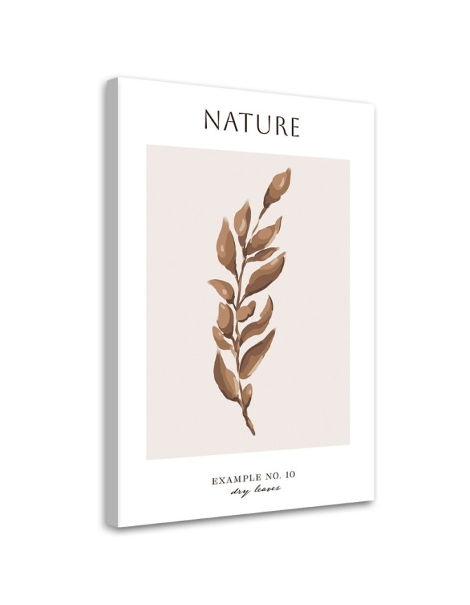 Canvas print Dry leaves -...