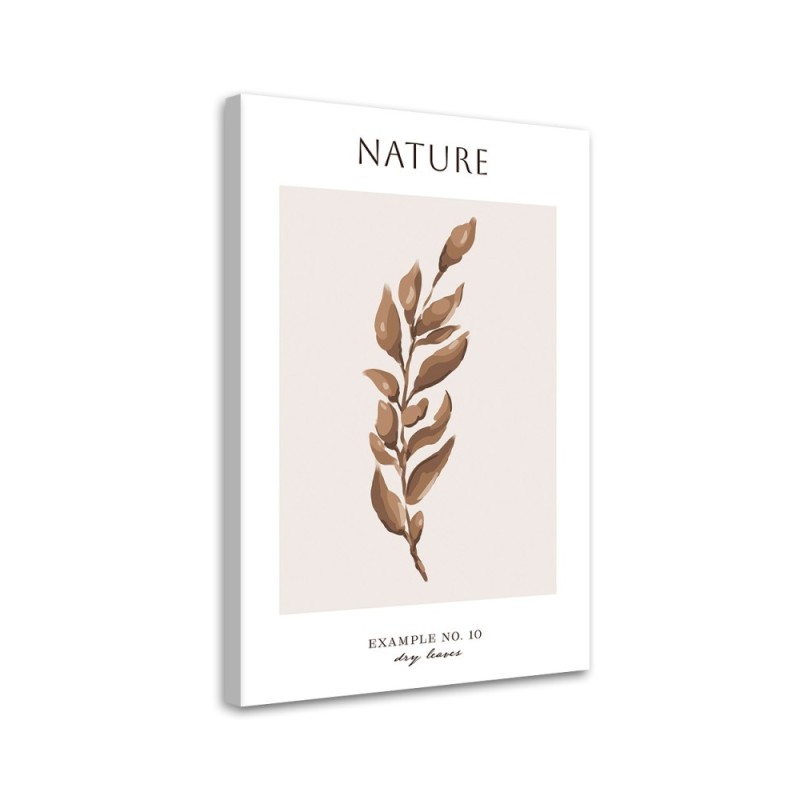 Canvas painting - Dried leaves | FEEBY