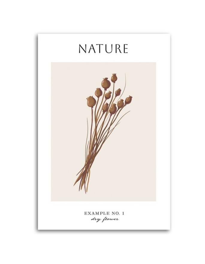 Canvas painting - Dried flower | FEEBY