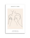 Canvas painting - Human body Line art | FEEBY