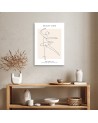 Canvas painting - Ballerina Line art | FEEBY