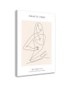 Canvas painting - Woman Line art | FEEBY