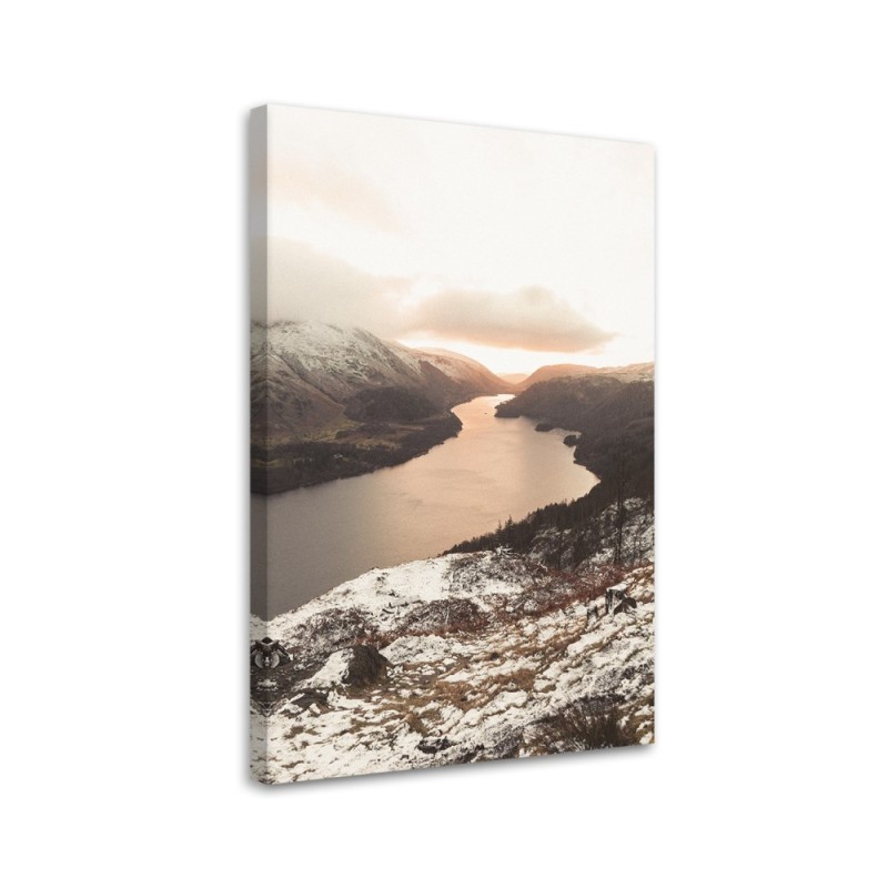 Canvas painting - Forest by the river | FEEBY