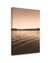 Canvas painting - Calm lakeside water | FEEBY