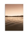 Canvas painting - Calm lakeside water | FEEBY
