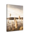 Canvas painting - Pampas grass by the lake | FEEBY