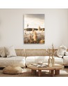 Canvas painting - Pampas grass by the lake | FEEBY