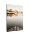 Canvas painting - Footbridge over the lake | FEEBY