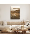 Canvas painting - Flowers on the seashore | FEEBY