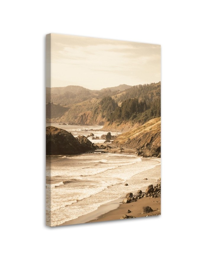 Canvas print Forest by the...