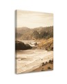 Canvas painting - Forest on the seashore | FEEBY
